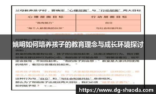 姚明如何培养孩子的教育理念与成长环境探讨